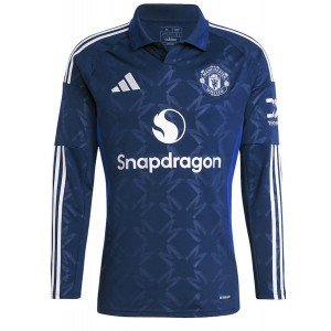 Camisa II Manchester United 2024 2025 Adidas oficial manga comprida