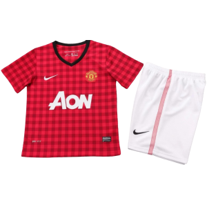 Kit infantil I Manchester United 2013 2014 Home retro