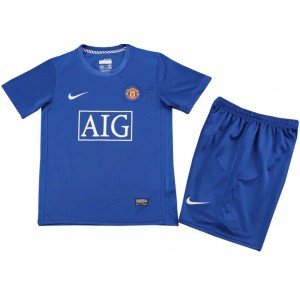 Kit infantil III Manchester United 2008 2009 Third Retro