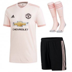 Kit adulto oficial Adidas Manchester United 2018 2019 II jogador