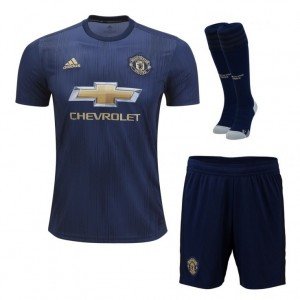 Kit adulto oficial Adidas Manchester United 2018 2019 III jogador