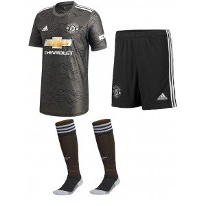 Kit adulto oficial Adidas Manchester United 2020 2021 II jogador