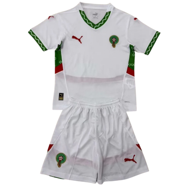 Kit infantil II Seleção do Marrocos 2025 Puma oficial 