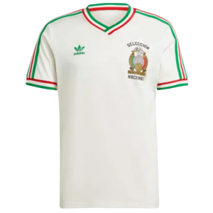 Camisa II Seleção do Mexico 1985 Adidas retro