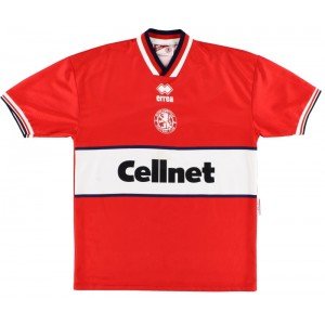Camisa I Middlesbrough 1997 1998 Errea Retro