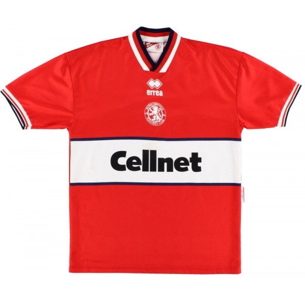 Camisa I Middlesbrough 1997 1998 Errea Retro