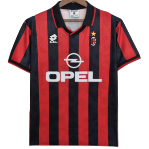 Camisa I Milan 1995 1996 Lotto retro