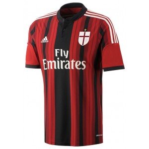 Camisa I Milan 2014 2015 Retro Adidas 