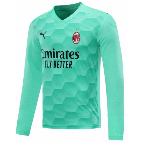 Camisa oficial Puma Milan 2020 2021 I Goleiro manga comprida