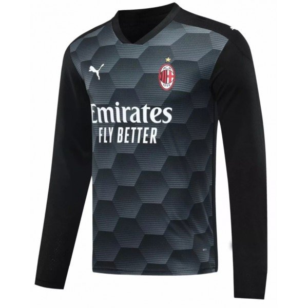 Camisa oficial Puma Milan 2020 2021 III Goleiro manga comprida