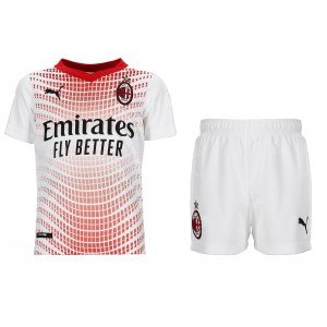 Kit infantil oficial Puma Milan 2020 2021 II jogador