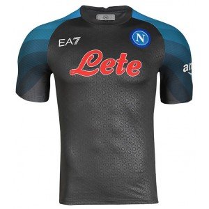 Camisa III Napoli 2022 2023 EA7 oficial Champions League