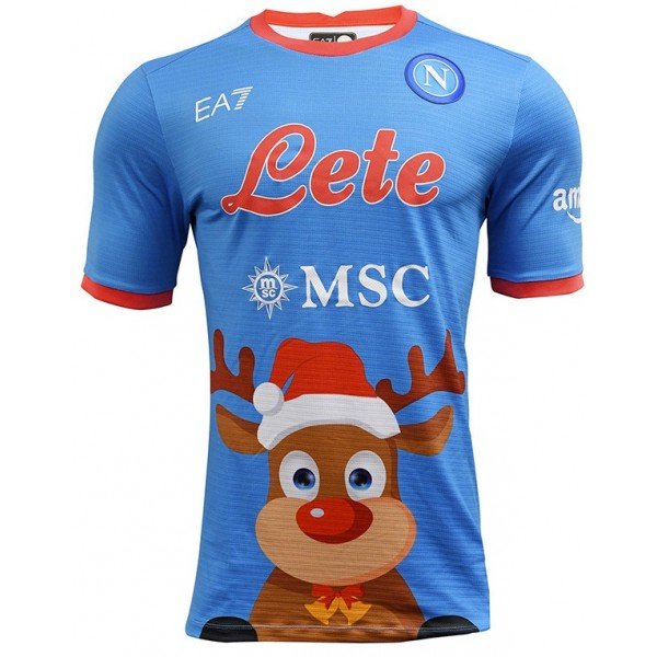 Camisa Napoli 2022 2023 EA7 oficial Natal 