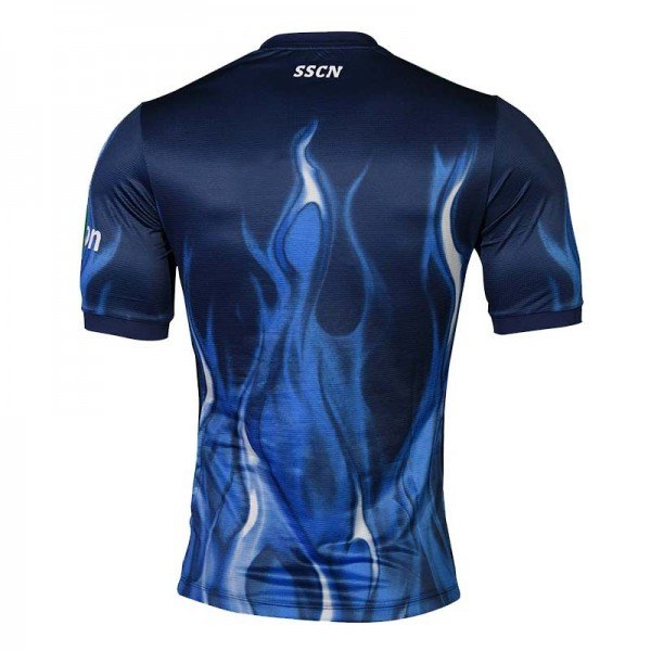 Camisa Napoli 2021 2022 EA7 oficial Flames