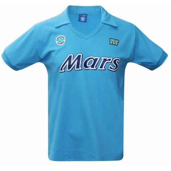 Camisa retro NR Napoli 1986 1987 I jogador 