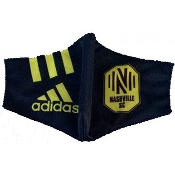 Mascara oficial Adidas Nashville SC 2020 Preta