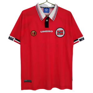 Camisa I Seleção da Noruega 1998 Umbro retro 