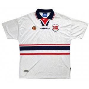 Camisa II Seleção da Noruega 1998 Umbro retro 