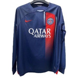 Camisa I PSG 2023 2024 Home manga comprida