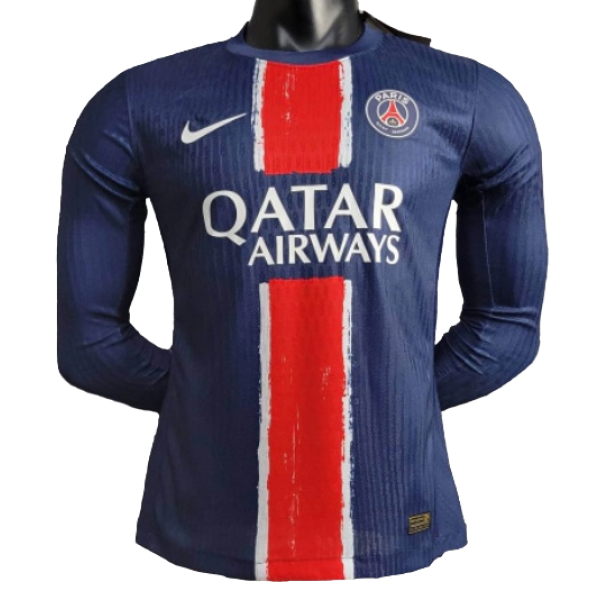 Camisa I PSG 2024 2025 Home Manga comprida