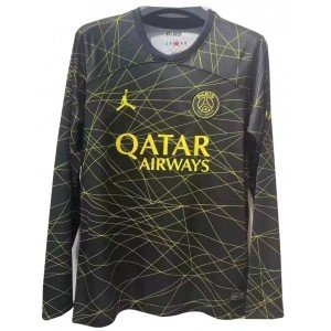 Camisa IV PSG 2022 2023 Air Jordan oficial manga comprida