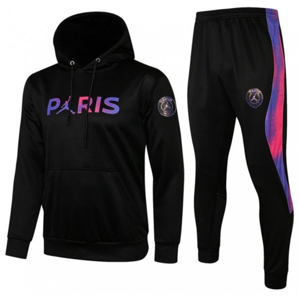 Kit treinamento PSG 2021 2022 Air Jordan oficial preto