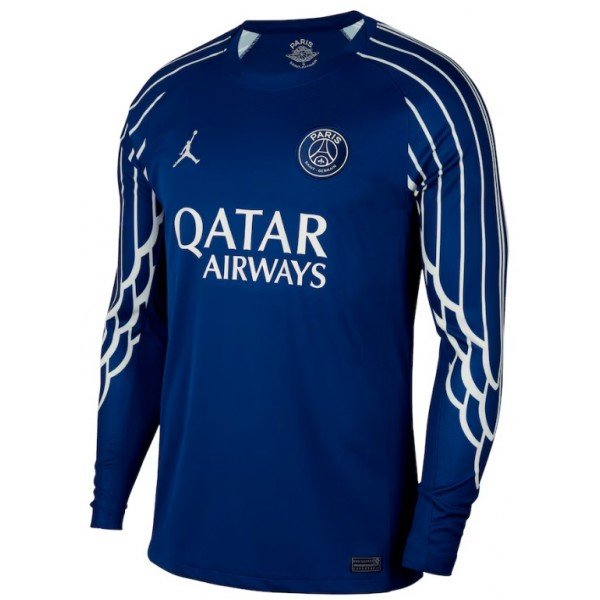 Camisa IV PSG 2024 2025 Air Jordan oficial manga comprida