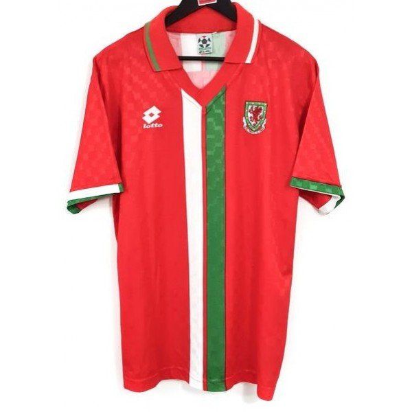 Camisa I Seleção do País de Gales 1996 Lotto Retro