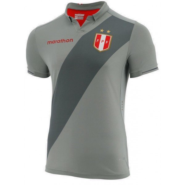 Camisa oficial Marathon seleção do Peru 2019 Goleiro cinza