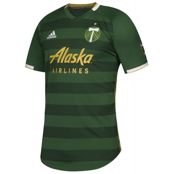 Camisa oficial Adidas Portland Timbers 2019 I jogador