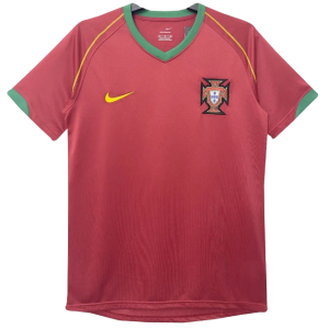 Camisa I Seleção de Portugal 2006 Home retro