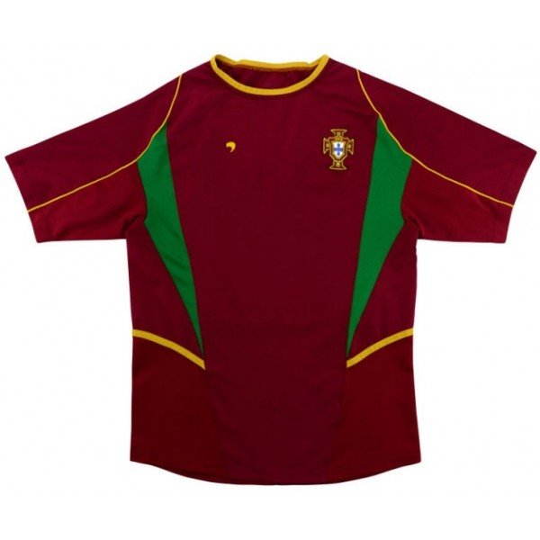 Camisa retro Seleção de Portugal 2002 I Home Jogador