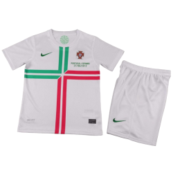 Kit infantil II Seleção de Portugal 2012 Away Retro