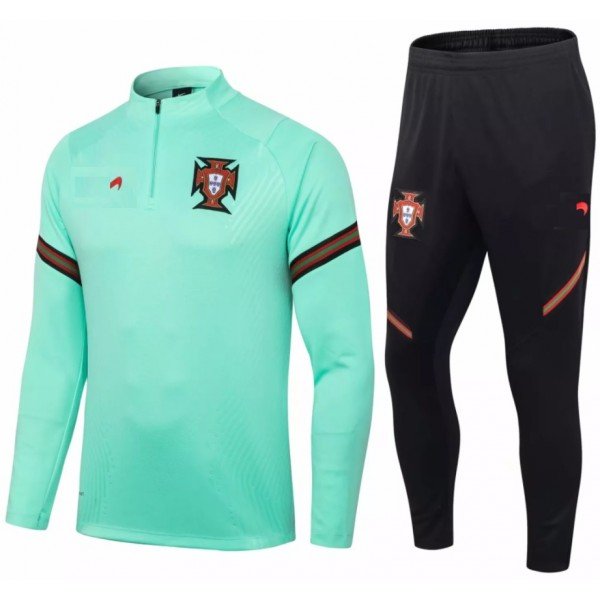 Kit treinamento Seleção de Portugal 2020 2021 verde e preto