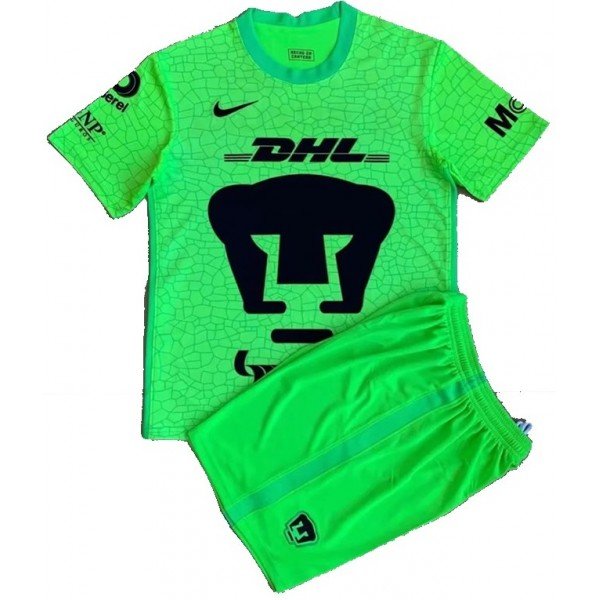 Kit infantil Goleiro II Pumas Unam 2021 2022 Away