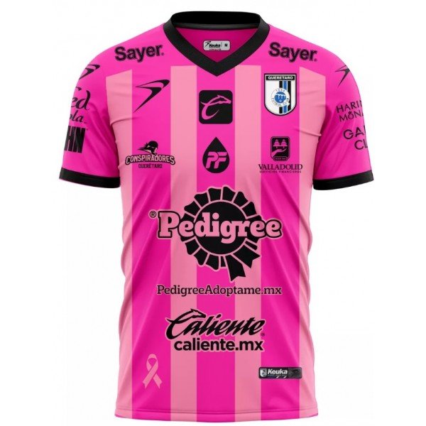 Camisa Queretaro 2025 Keuka oficial Outubro Rosa