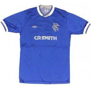Camisa retro Umbro Rangers FC 1984 1987 I jogador