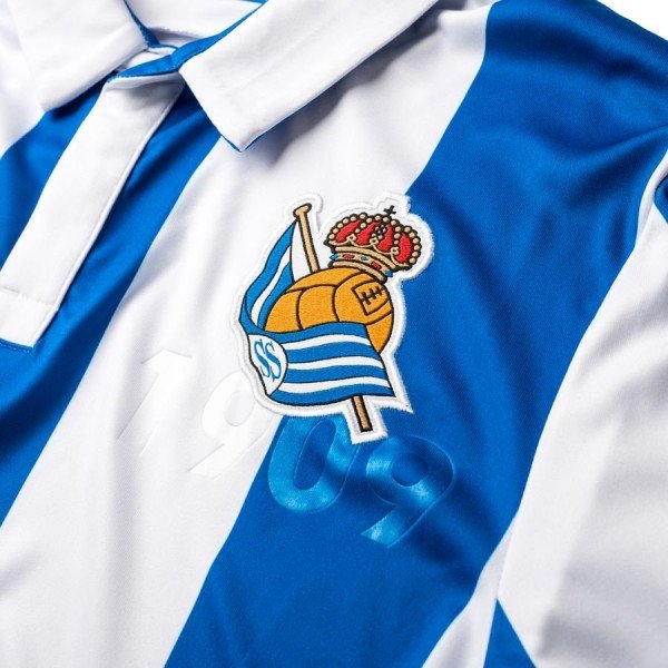 Camisa oficial Macron Real Sociedad 2018 2019 I jogador 