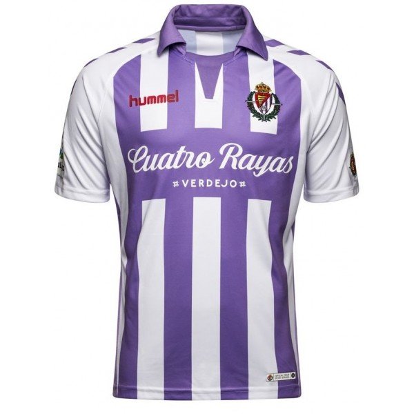 Camisa oficial Hummel Real Valladolid 2018 2019 I jogador