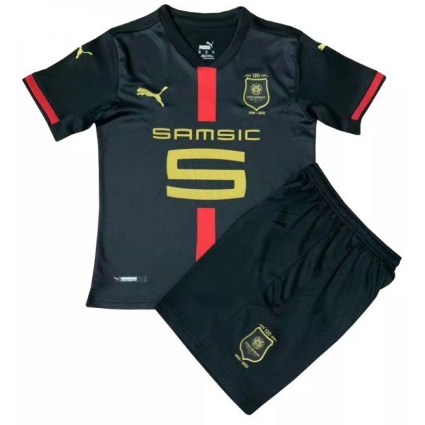 Kit infantil Rennes 2020 2021 Puma oficial 120 anos