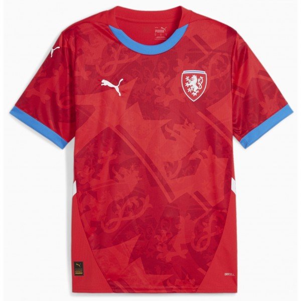  Camisa I Seleção da Tchequia 2024 Puma oficial