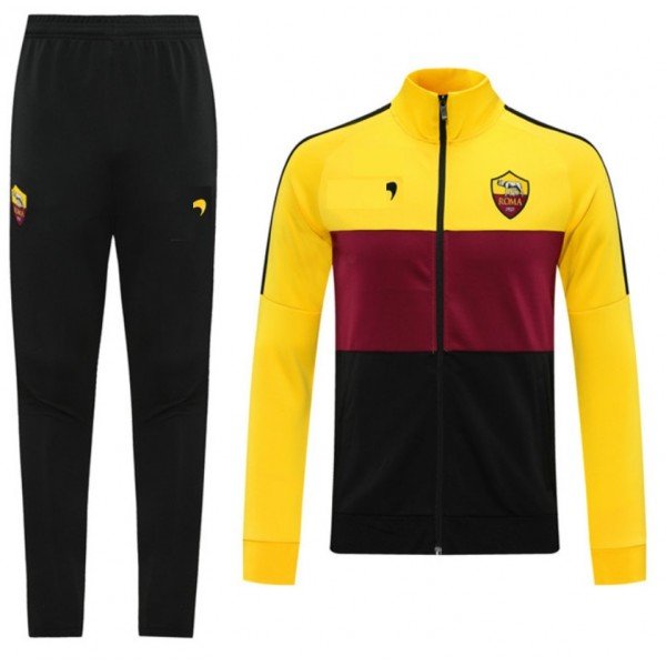 Kit treinamento Roma 2020 2021 Amarelo e preto