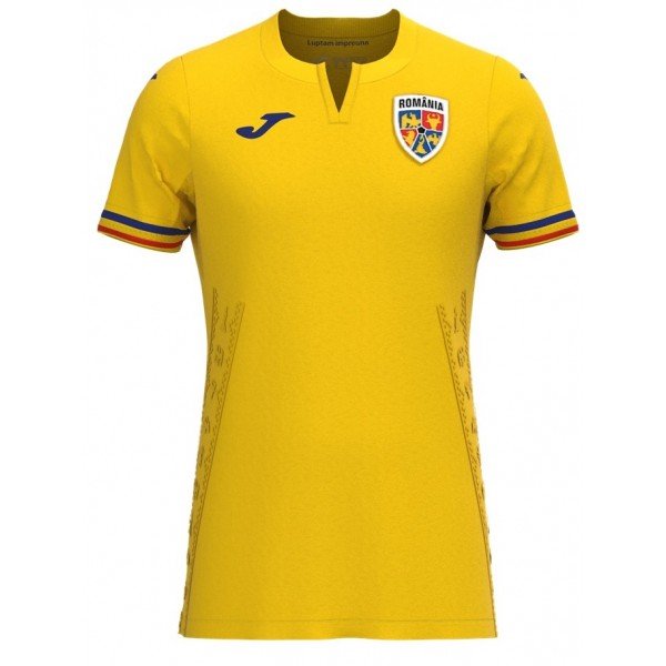 Camisa I Seleção da Romenia 2023 Joma oficial 