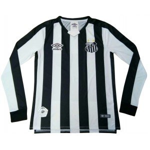 Camisa oficial Umbro Santos 2019 II jogador manga comprida