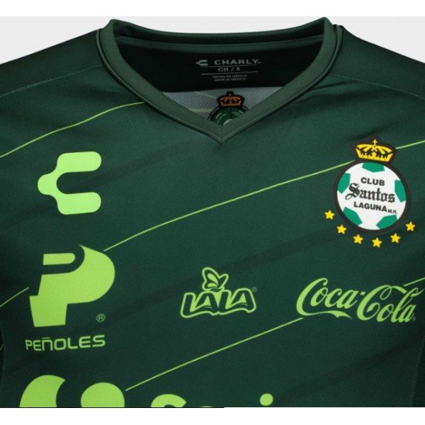 Camisa oficial Charly Santos Laguna 2019 2020 II jogador