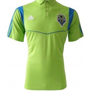 Camisa polo oficial Adidas Seattle Sounders 2019 verde