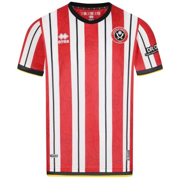 Camisa I Sheffield United 2024 2025 Errea oficial 