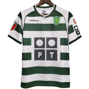 Camisa I Sporting Lisboa 2001 2002 Reebok retro