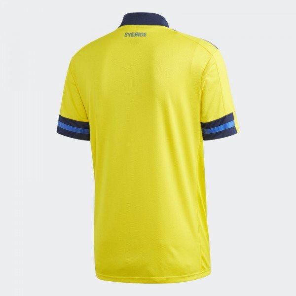 Camisa oficial Adidas seleção da Suécia 2020 2021 I jogador