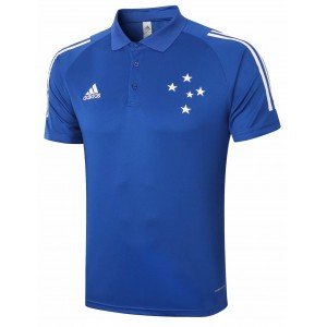 Camisa Polo oficial Adidas Cruzeiro 2020 Azul